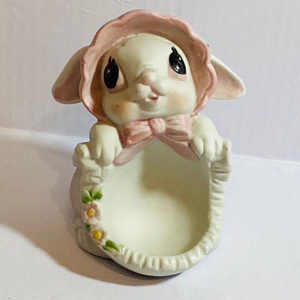 Bunny Rabbit Easter Egg Candy Soap Holder